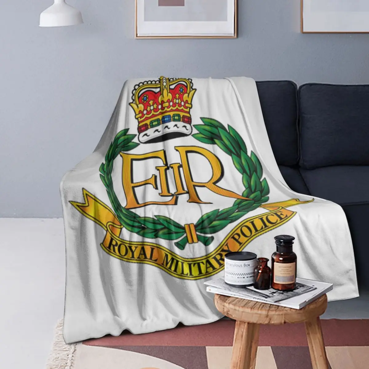 

ROYAL MILITARY POLICE Blankets Soft Warm Flannel Throw Blanket Bedspread for Bed Living room Picnic Travel Home Couch