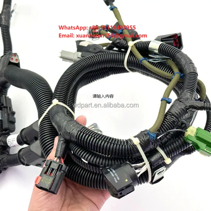 2864500 4966444 4970048 ECM Wiring Harness for Cummins ISM11E4 Diesel Generator Engine Spare Parts
