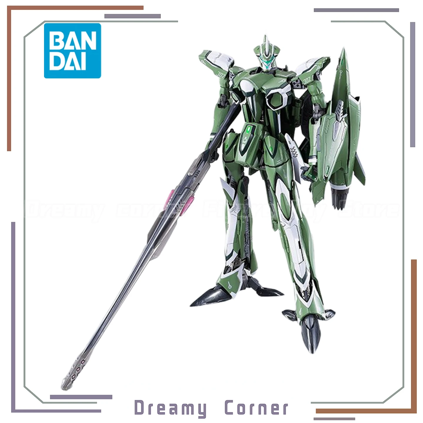 

【В наличии】Bandai DX Chogokin VF-27 Eso Macross Frontier The Movie: Sayonara No Tsubasa Lucifer 1/60 Готовая модель меха
