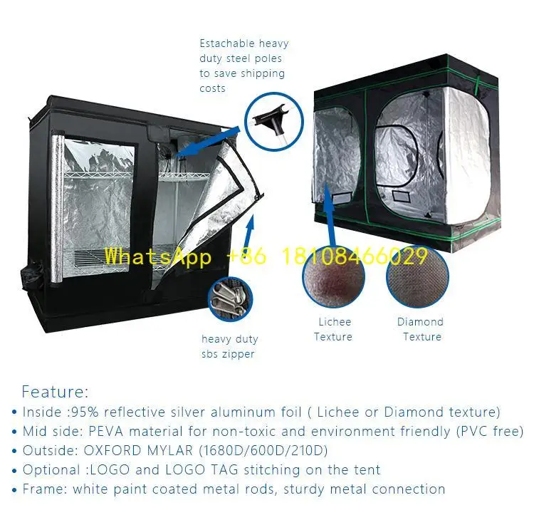 

Complete Kit Grow Tent Complete Kit WaterproofMillenium Hydroponic Grow Tent