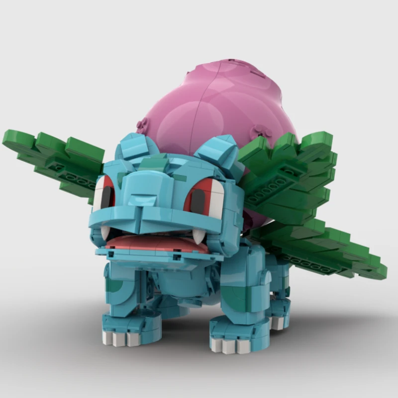 904-teiliges MOC Bloom Seed Creature Pocket Modell Bausteine Konstruktionsspielzeug Weihnachtsgeschenke Kreative Bausatz-Kollektion