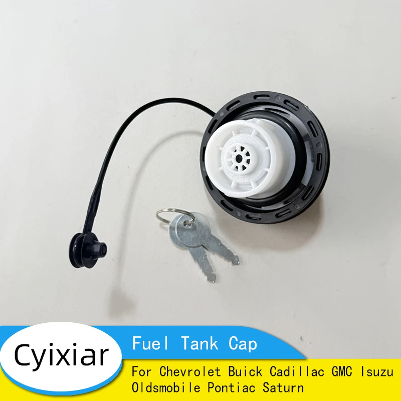 Car Locking Fuel Tank Cap Keys Cover For Chevrolet Buick Cadillac GMC Isuzu Oldsmobile Pontiac Saturn Fuel Filler Cap 22720375
