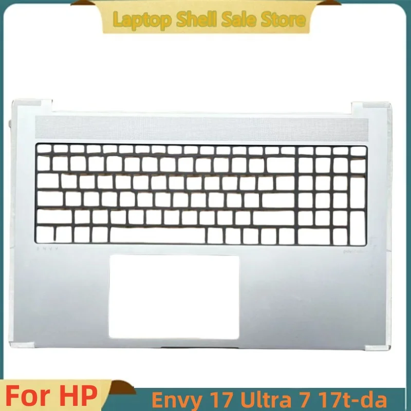 

Новинка, чехол для ноутбука HP Envy 17 Ultra 7 17t-da, подставка для рук, верхняя зеркальная оболочка, серебристый AM8ZY000201