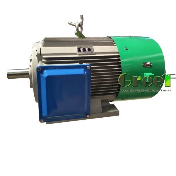 

70kw 300RPM 3 Phase Ac Low Rpm Permanent Magnet Synchronous Generator/ Low Speed Alternator