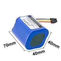 14.8V Lithium Battery For Liectroux Battery B6009 Q7000 Q8000 ZK808 DH860 Robot Vacuum Cleaner 4S1P 18650 Sweeper Battery