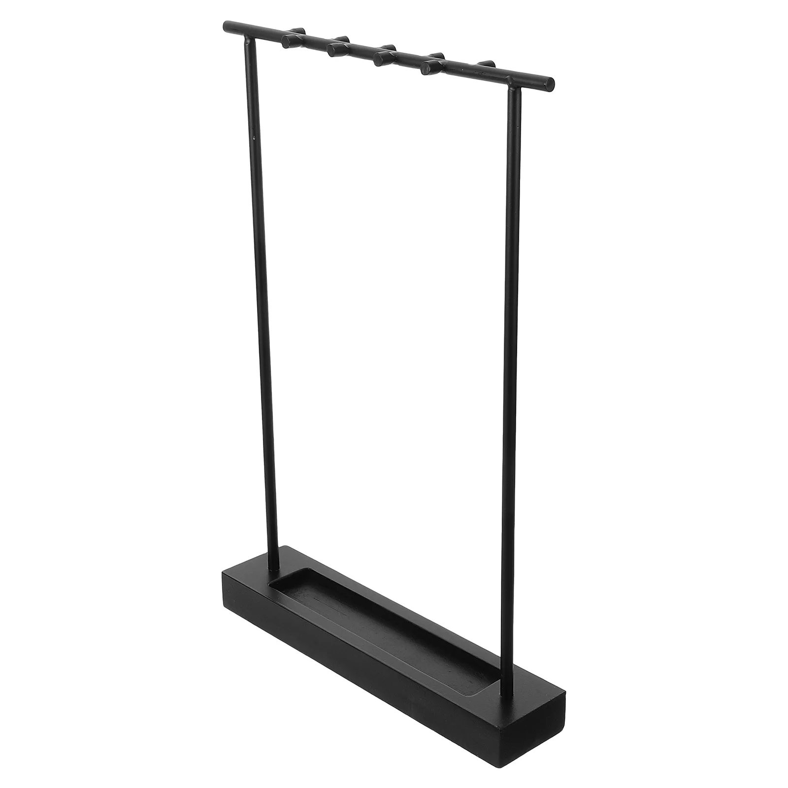 

Sturdy Iron Calligraphy Brush Holder Durable Pen Storage Rack Simple Convenient Use Chinese Calligraphy Hanger