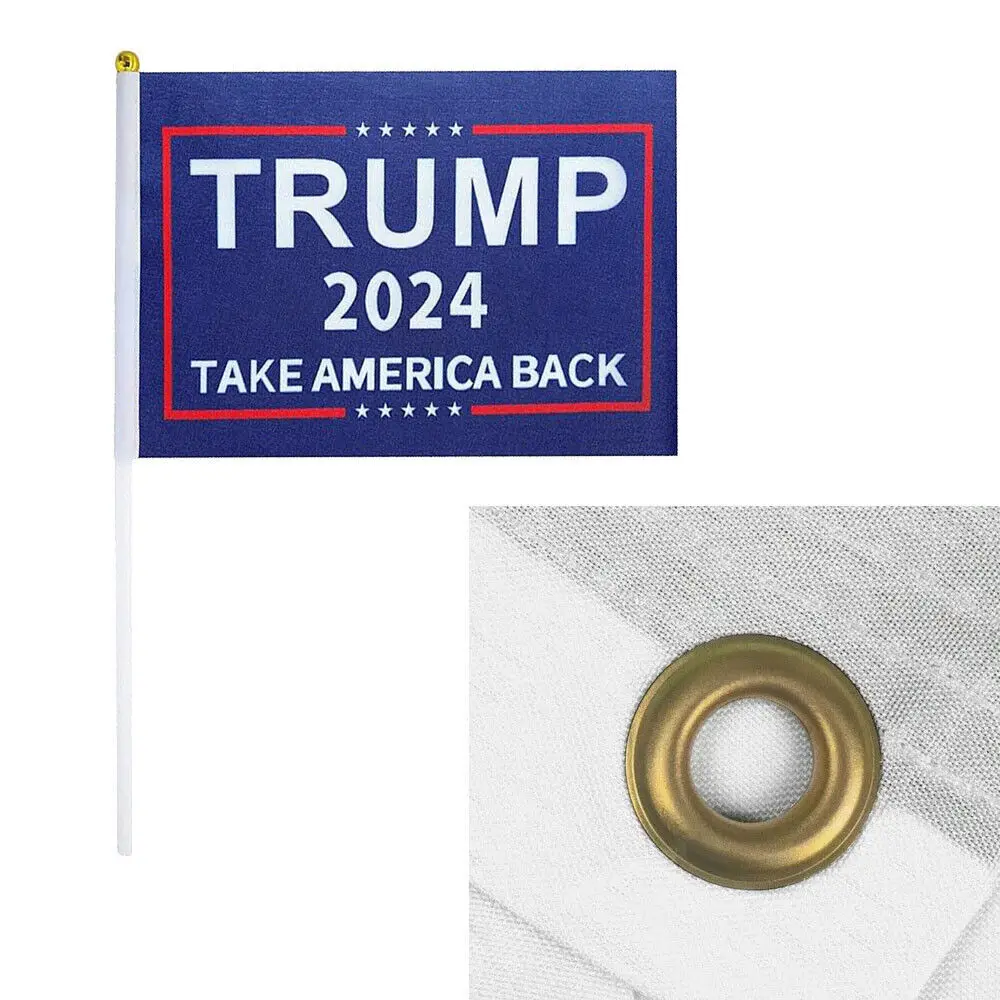 20PCS Trump's 2024 Small Take America Back Flag Donald MAGA KAG Republican