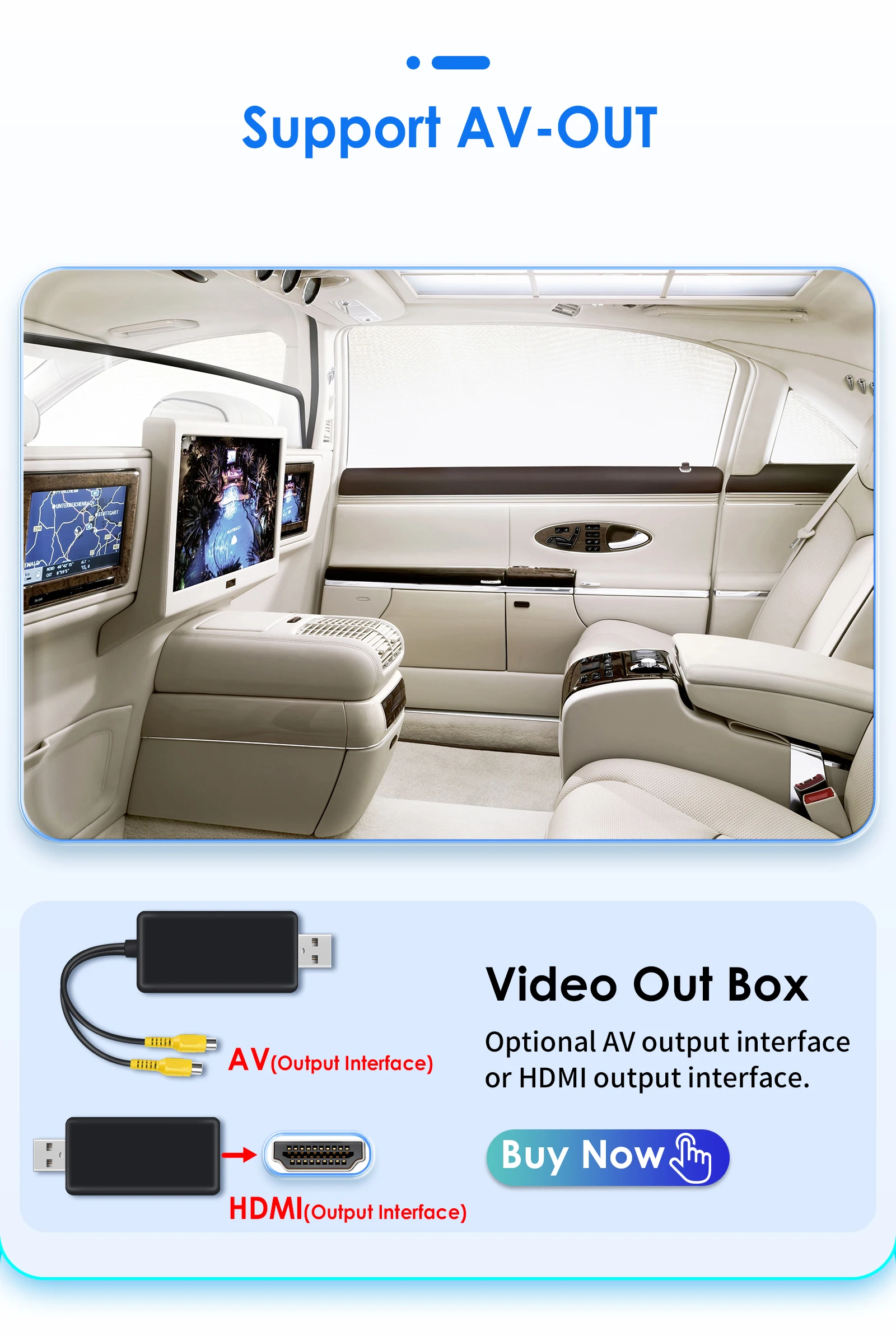 Hizpo 9,7" CarPlay Android Auto Autoradio für Toyota Verso 2004 - 2009 GPS Smart Multimedia Player Stereo 360 Kamera 4G WIFI RDS – Detail 34