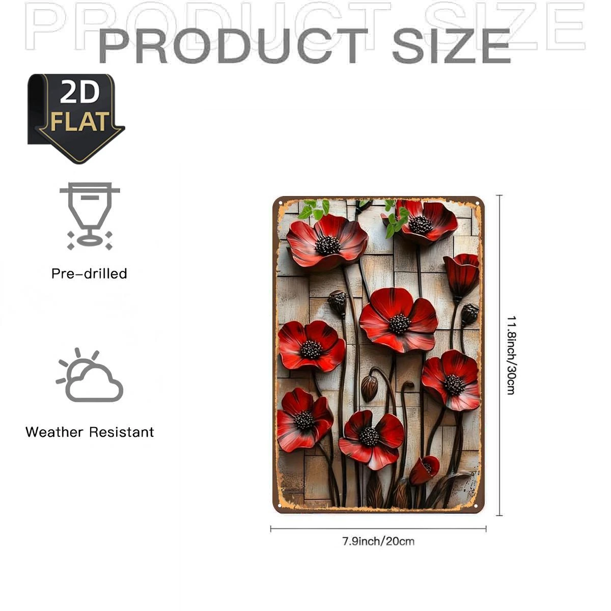 2D Flat 1pc, 