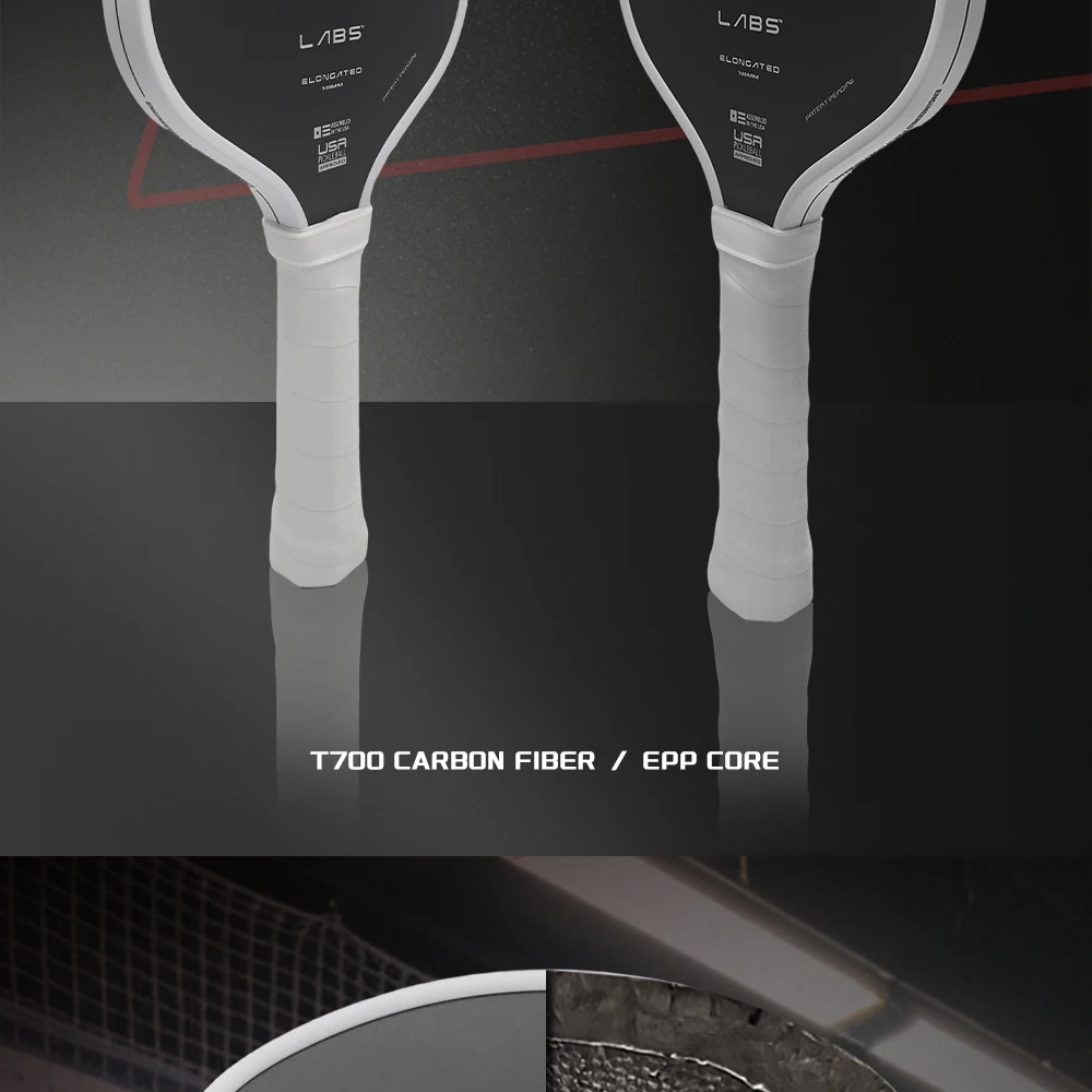 Boomstick T700 Pickleball-Schläger 16mm Dicke Pro EPP+EVA-Schaum TPU-Kante Superlanglebig Training Individuelles LOGO Verfügbar – Detail 2