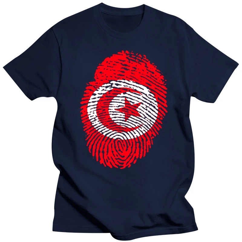 TUNISIA Tshirt Men DIY Free Custom made Tunisia flag fingerprint T Shirt nation flag tunisie islam arabic arab tunisian clothing