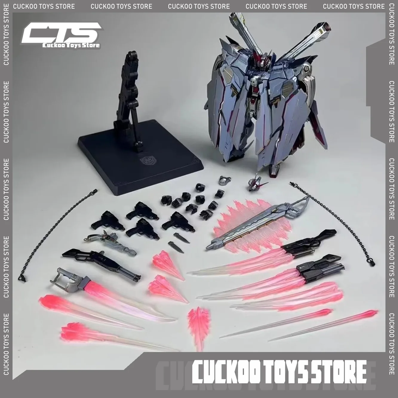 Mobile Suit Figure Crossbone Series Figure Alloy Skeleton Structure Model Kit Handmade Figure Collection Decora Toy Holiday Gift