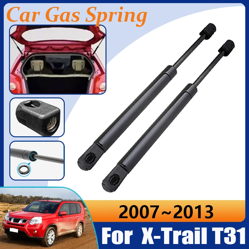 

Car Tailgate Gas Lift Supports Strut For Nissan X-Trail T31 2007~2013 Supporting Strut Freeze Tools Anti-wear Car Accessories