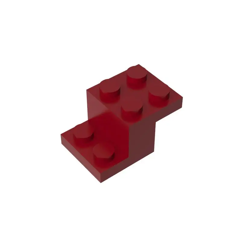 Gobricks 1 Pcs MOC Bracket 3x2x1 1/3 พร้อมขาด้านล่างใช้งานร่วมกับ 18671 ชุดชิ้นส่วนอาคารเด็กของเล่นเพื่อการศึกษา