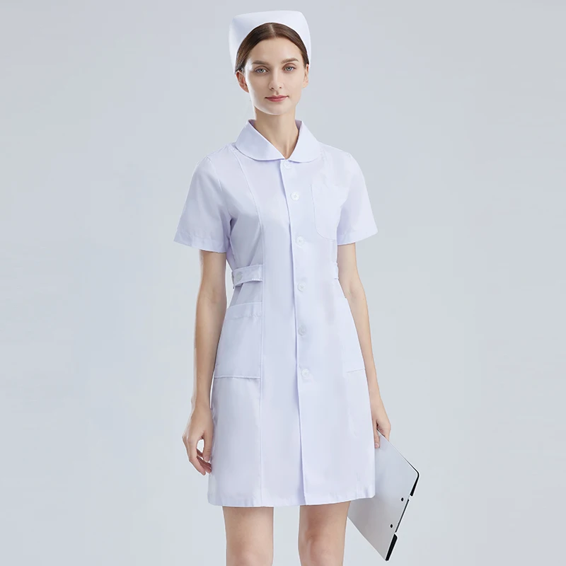 

Nightingale's Knowlson nurse clothes short sleeve summer doctor clothes beauty salon work clothes women