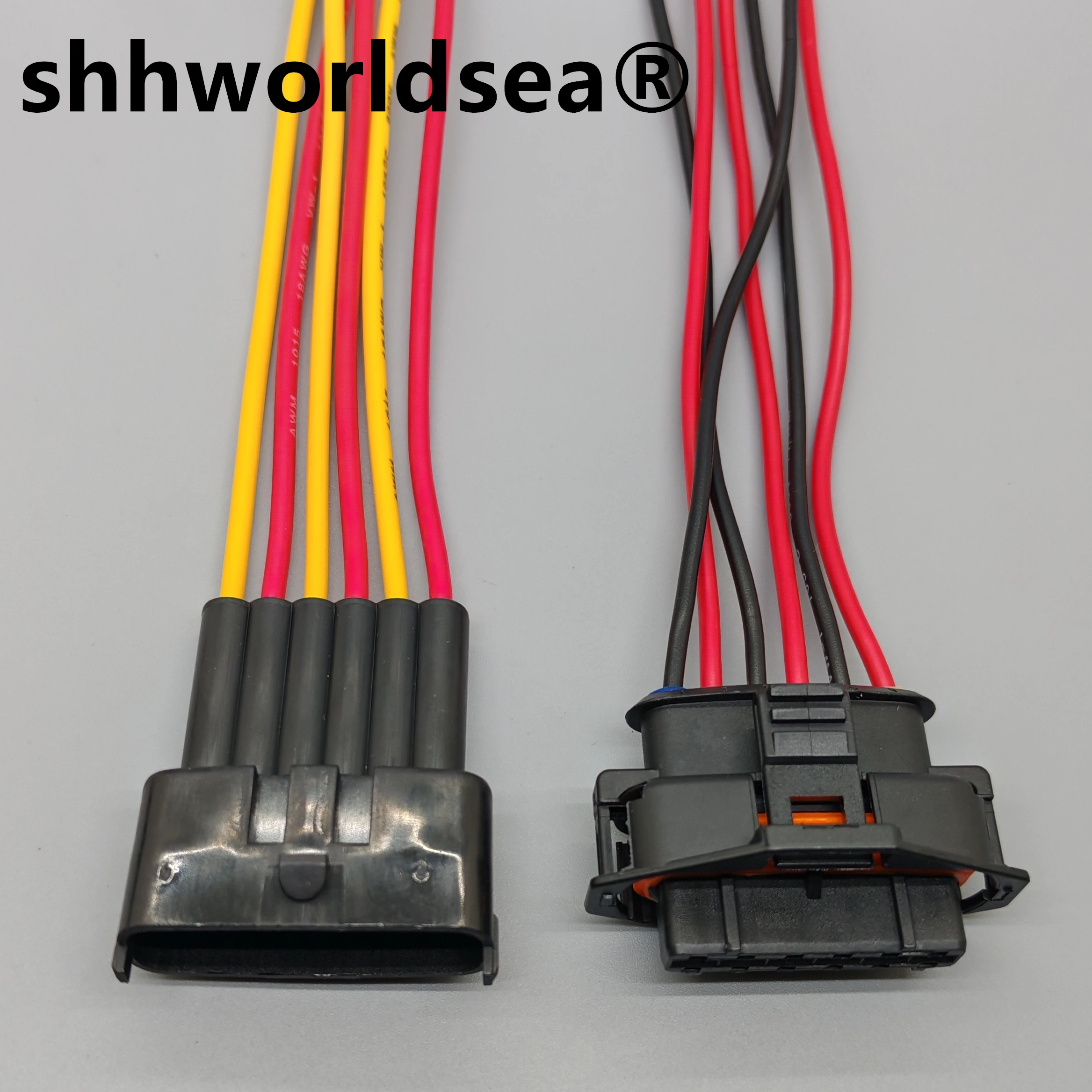 

Shhworldsea 6 Pin 1928403740 Автомобильная розетка, дизельная общая топливная педаль акселератора, штепсельная Вилка для Hyhundai KIA 936394-2 1 928 403 740