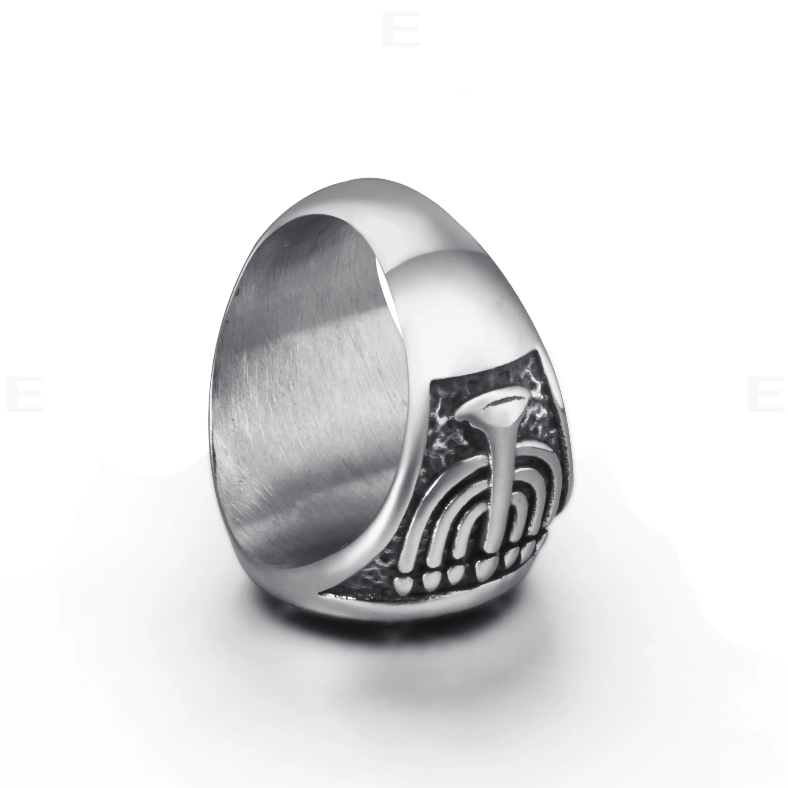 Men\'s Vintage Star of David Ring Seal of Solomon Hexagram Star Symbol Jewelry Size 8-13