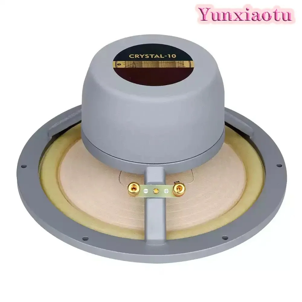 Lii Audio Crystal-10 10 Inch Full Range Speaker Driver 2023 Edition 100dB 8 Ohm 50-80W for HiFi Open Baffle