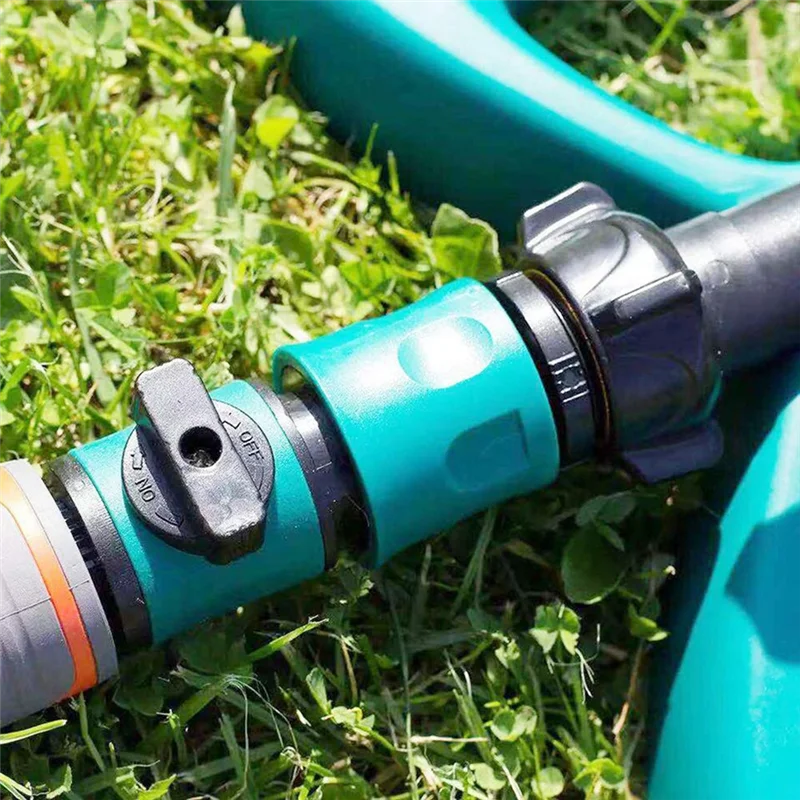 AA86 Accessori per tubi dell'acqua dell'acqua per autolavaggio Valvola per tubi dell'acqua Nipplo bidirezionale con connettore della valvola