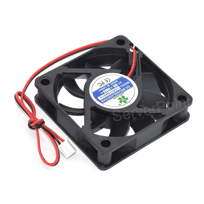 2PIN LC6015MS14 14V 0.15A 6015 6CM Power Supply Cooling Fan