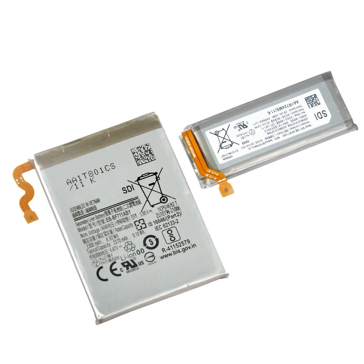 Brand New EB-BF711ABY EB-BF712ABY Battery For Samsung Galaxy Z Flip 3 Flip3 5G F711 F711B F712 SM-F711B Batteries+Tools