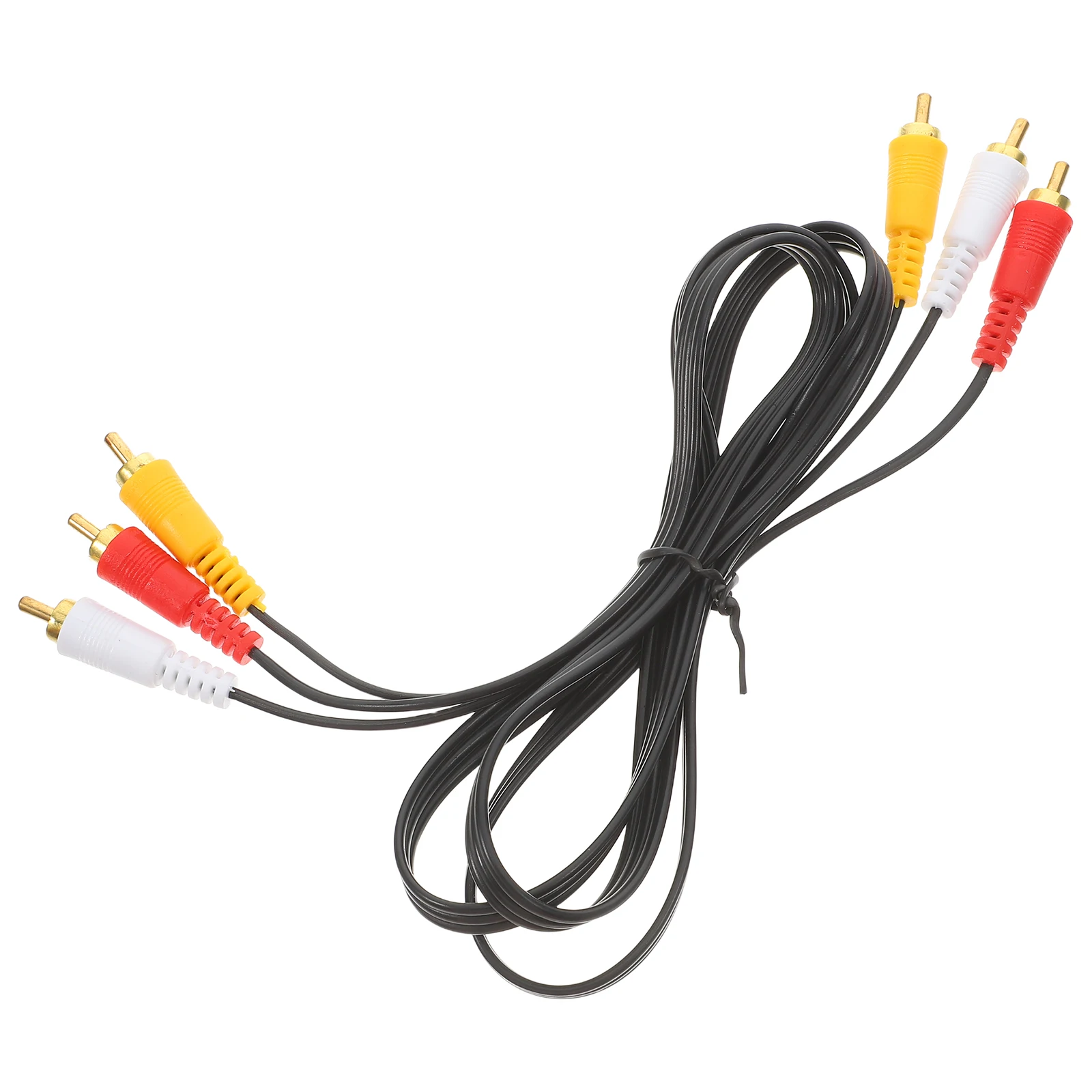 

3Pair Av Audio Video Cable 3rca Composite 1.5meter Lotus Head Gold Plated Connectors Soft PVC for Dvd Mp3 Cd