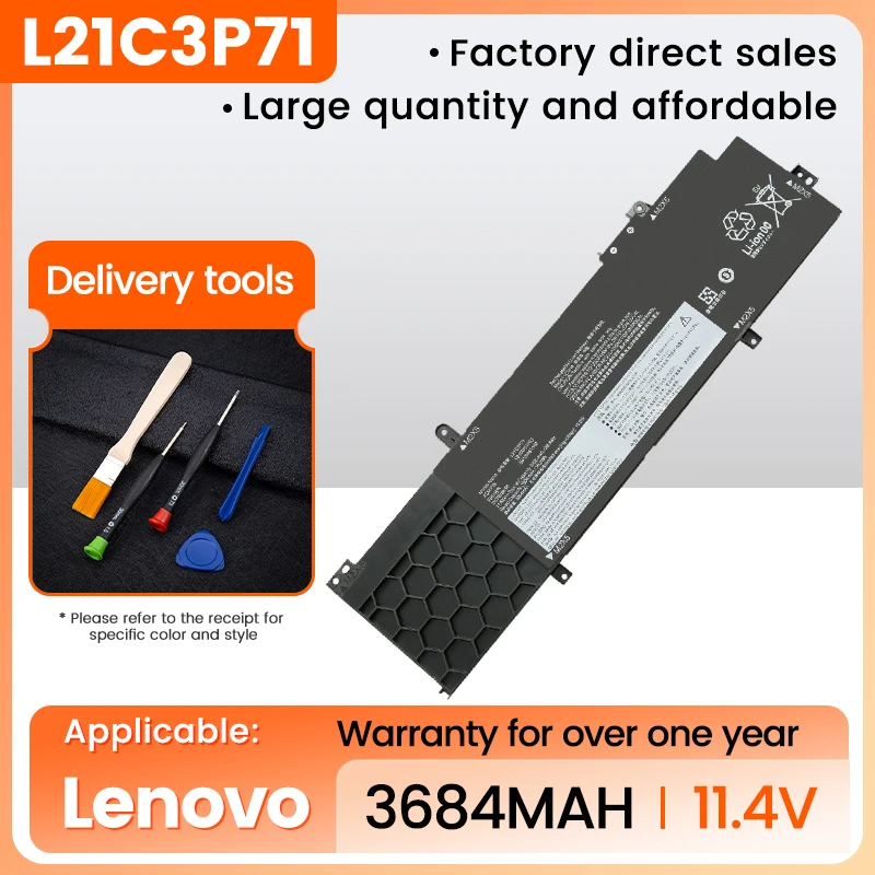 

L20M3PC2 L20C3PC2 Laptop Battery For Lenovo 15ACH6 15IHU6 82K1 82K2 L20L3PC2 L20D3PC2 11.52V 45WH