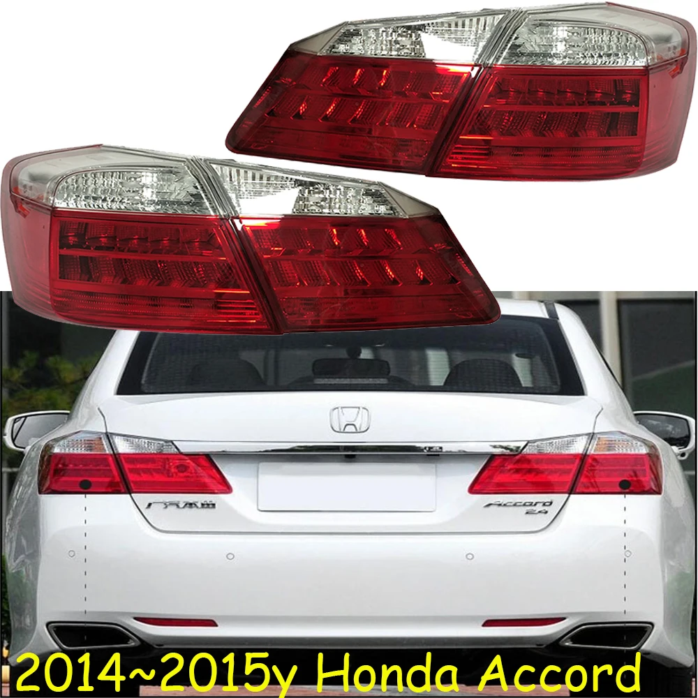 

1pcs car bumper tail light for Honda accord taillight 2014~2015y Taillamp for Honda Accord fog lamp