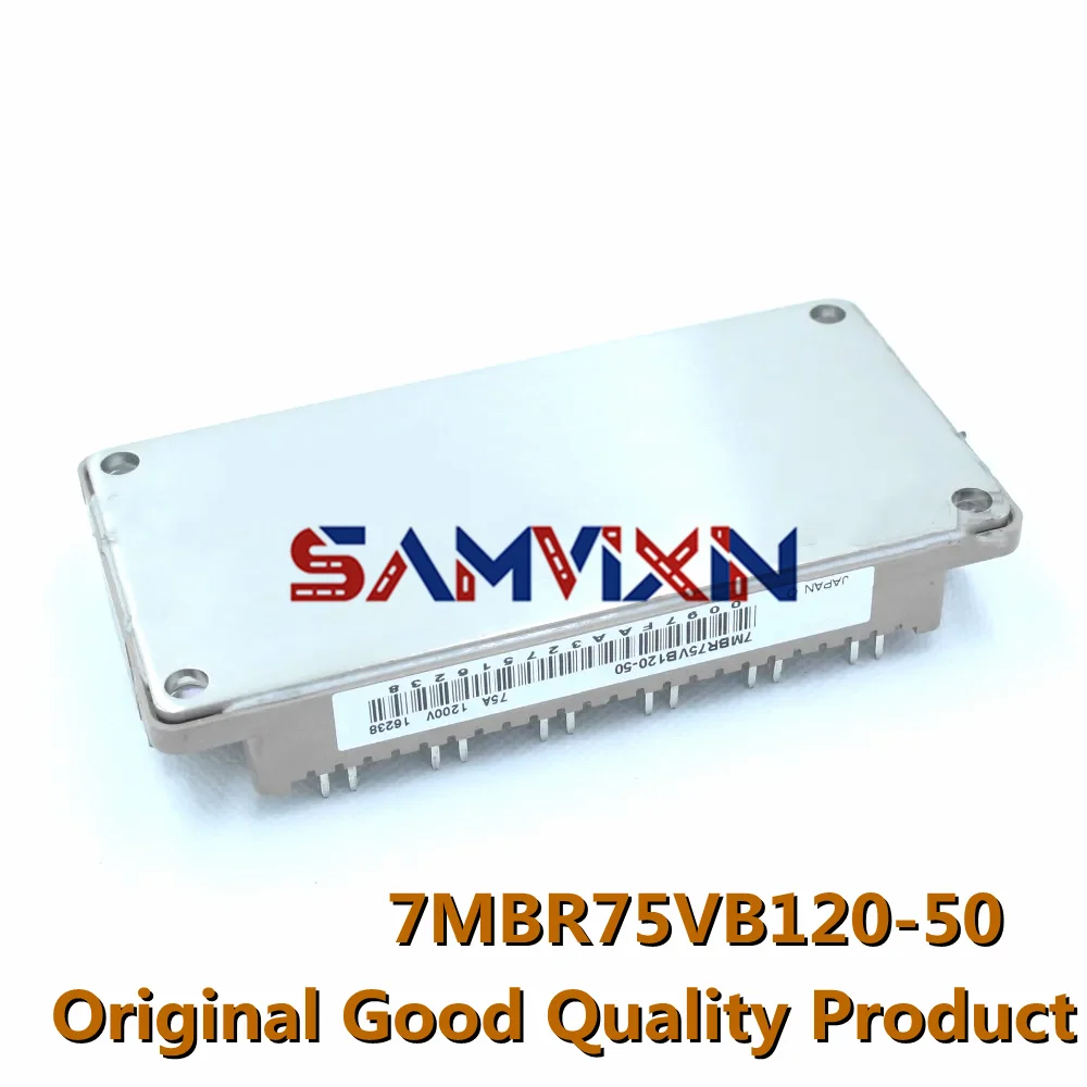 

7MBR75VB120-50 (1 шт.), оригинальный модуль IGBT 7MBR75VB120 серии V, 7 шт., 1200 В, 75 А, в наличии