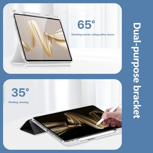 Imagen 2 del producto Funda acrílica HD para Huawei MatePad Pro 12,2 Air 2025 12 X SE 11 11,5S Air 11,5 11 PaperMatte Pro 11 con soporte para lápices Funda