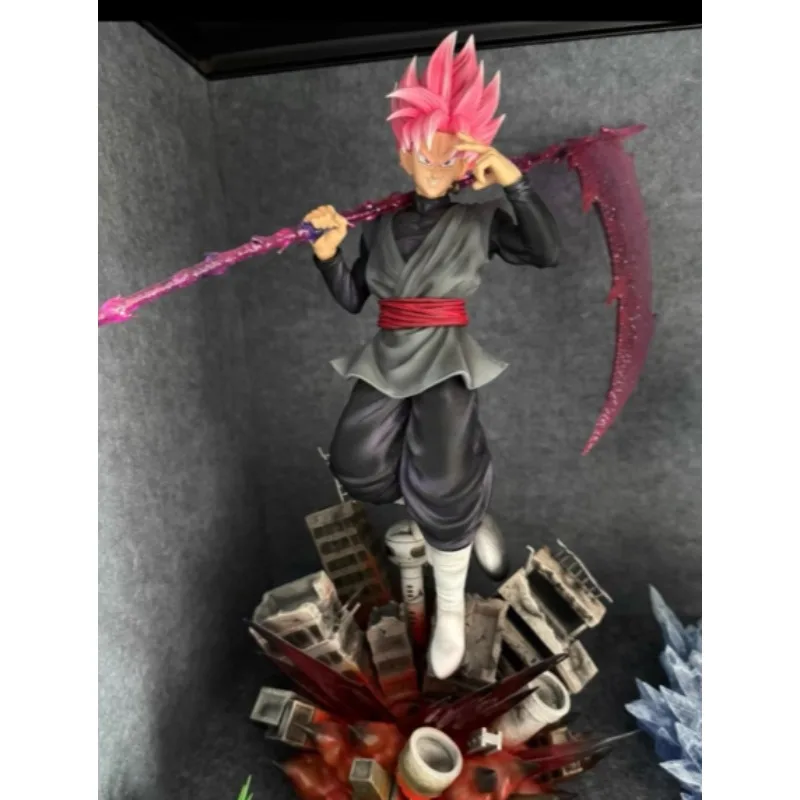 

New Jt Studio Toys Dragon Ball Anime Figure Zamasu Figure 1/6 Goku Black Pvc Statue Decor Ornament Collection Model Gift