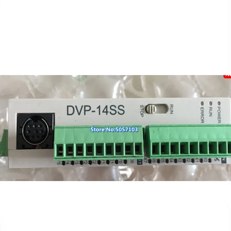 DVP14SS211T 14-Point Host 8DI 2 Way 10K Input 6DO NPN 24VDC 0.5A 2 Way 20K Output 90% New