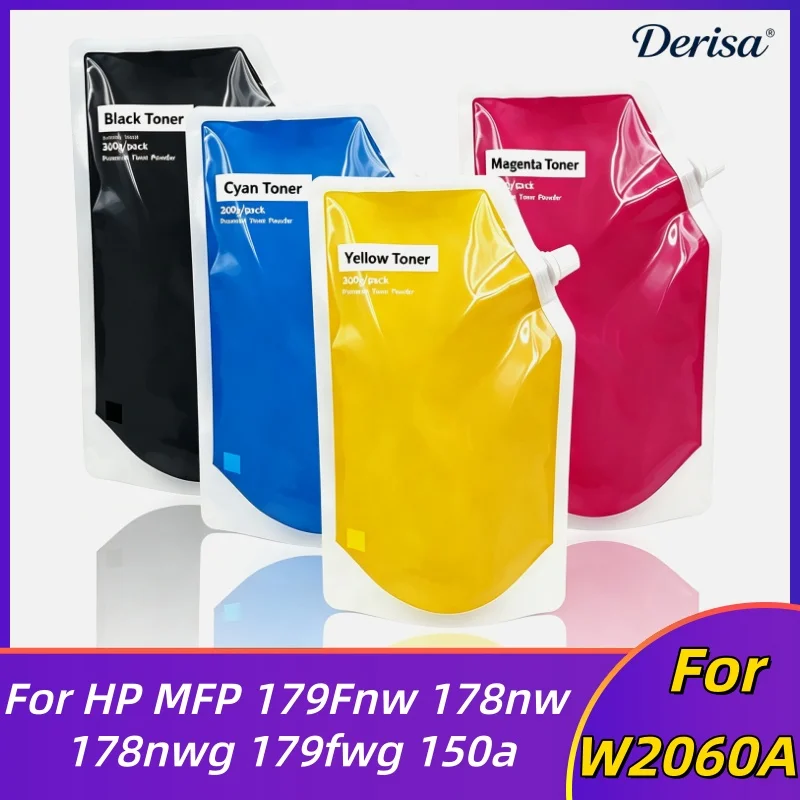 300g/pack 116A W2060A W2061A W2062A W2063A Toner Powder For HP MFP 179Fnw 178nw 178nwg 179fwg 150a