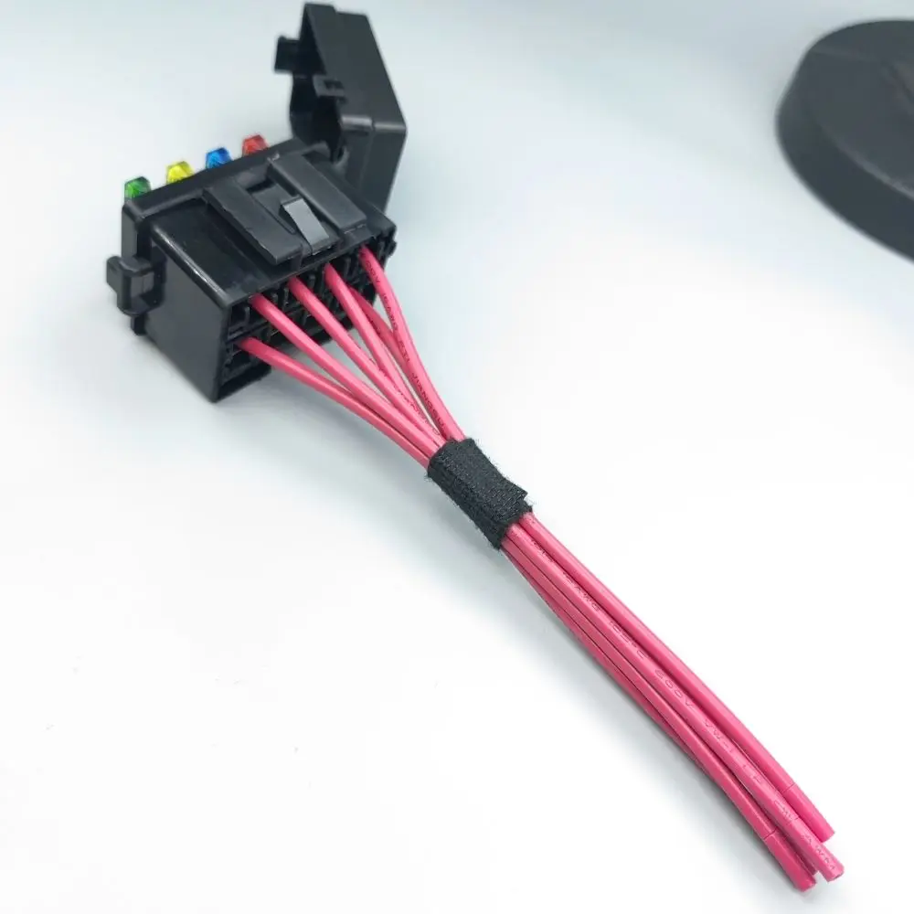 1 Set 4 Way Black Standard Automotive Circuit Controller Box Medium Relay Fuse Holder Standard blade auto fuse kit auto fuse