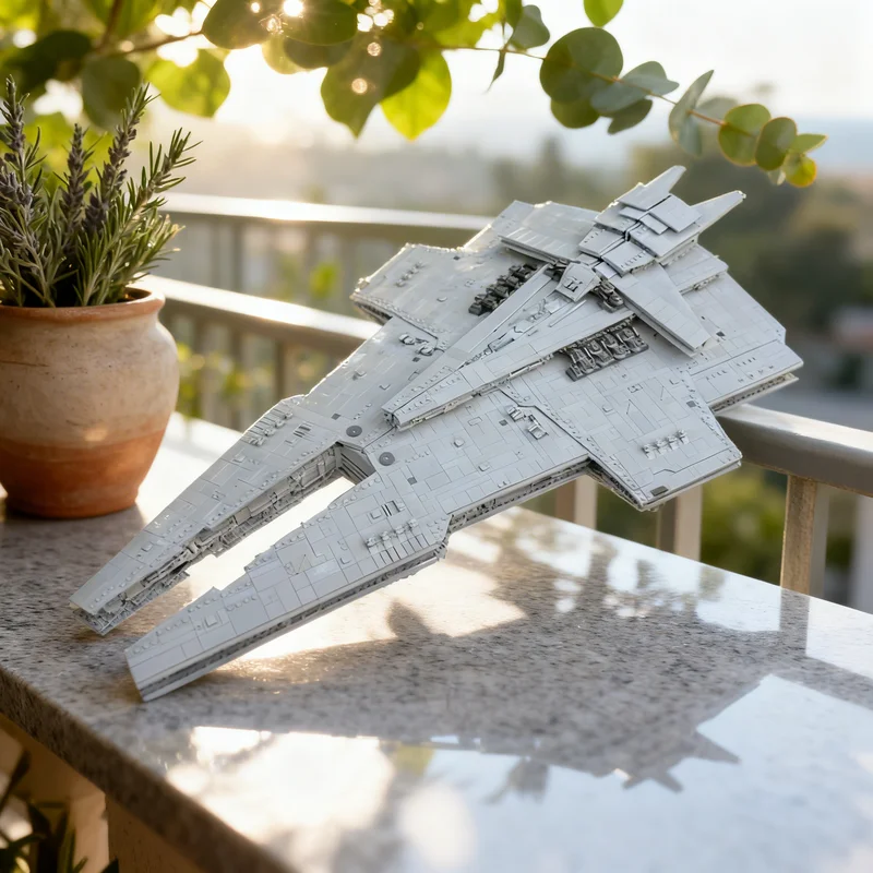 

6392pcs MOC Harrower Class Star Battle UCS Model Building Blocks Toy Gift Creative Display Collectible Desk Premium Adult Kids