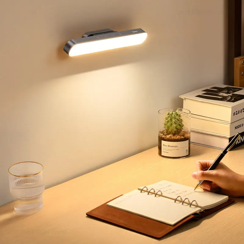 Xiaomi Baseus Magnetic Table Lamp Dimming Dormitory Cabinet Light Hanging LED Desk Lamps for Reading Rechargeable Night Lights