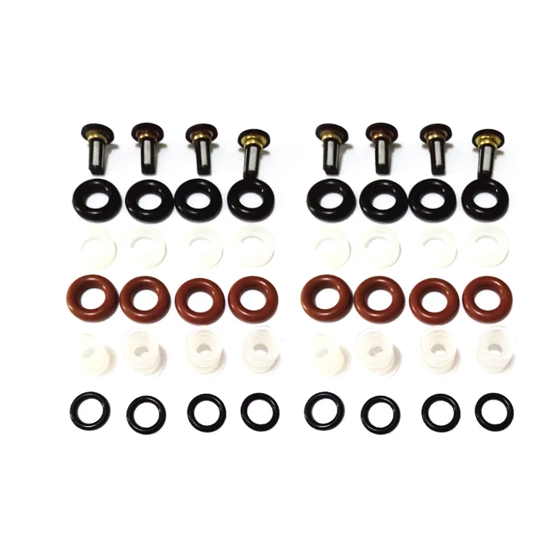 

8Set Fuel Injector Repair Kits 16450-RCA-A01 For-Honda Accord Odyssey Acura 2003-2013 Replace Nozzle 16450PPAA01