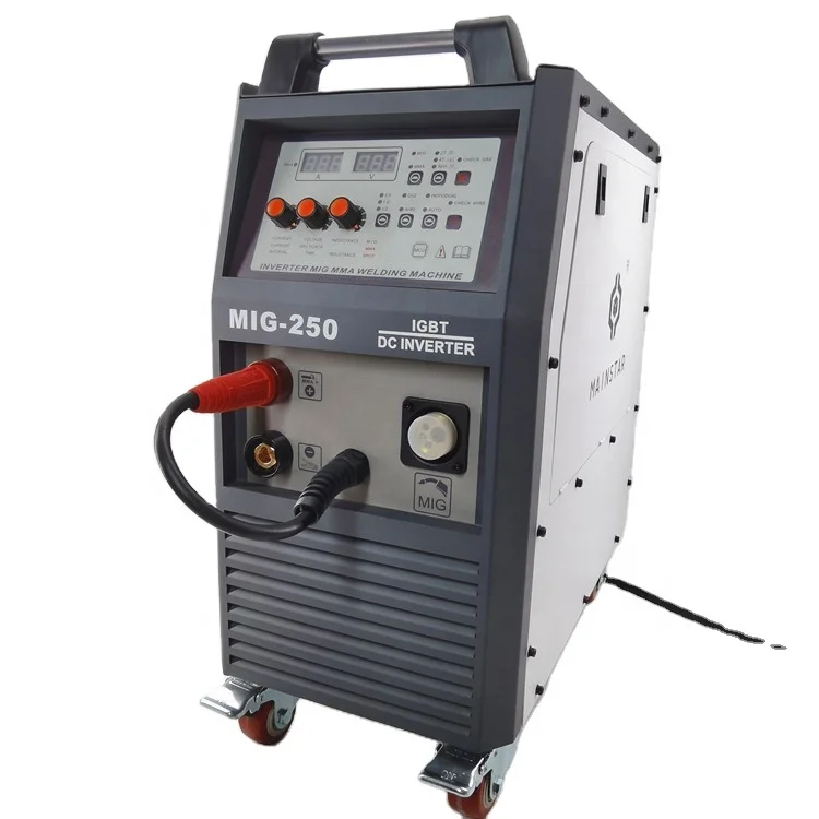 Mainstar Maquina De Soldar MIG MMA Soldador 220V Inverter Multi Process Welding Machine 250
