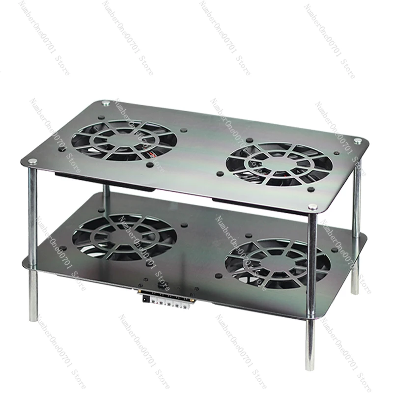 

Extra Large Router Cooling Rack Set-Top Box Switch Netgear DVR Cooler