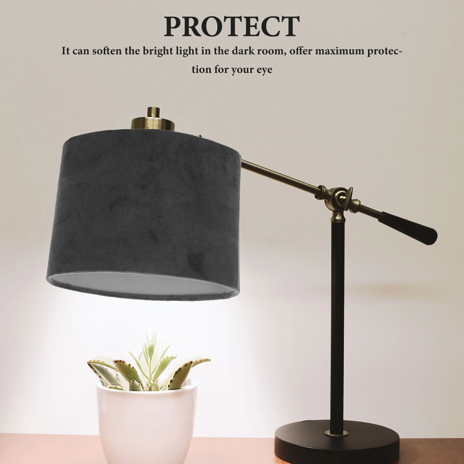 

Oval Lamp Shade Cloth Fabric Lampshade for Home Desk Floor Light Cover Simple Stable Structure Eye Protection Oval Lamp Shades