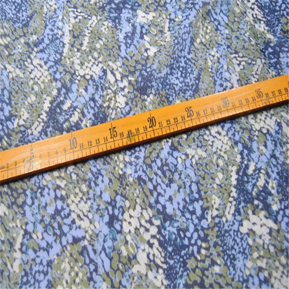 แฟชั่นวินเทจผ้าไหมชีฟองผ้าหม่อนอินทรีย์8เมตร/เมตร54 "พิมพ์ดิจิตอลดอกไม้สําหรับผ้ากางเกงชุดฤดูร้อนเสื้อ