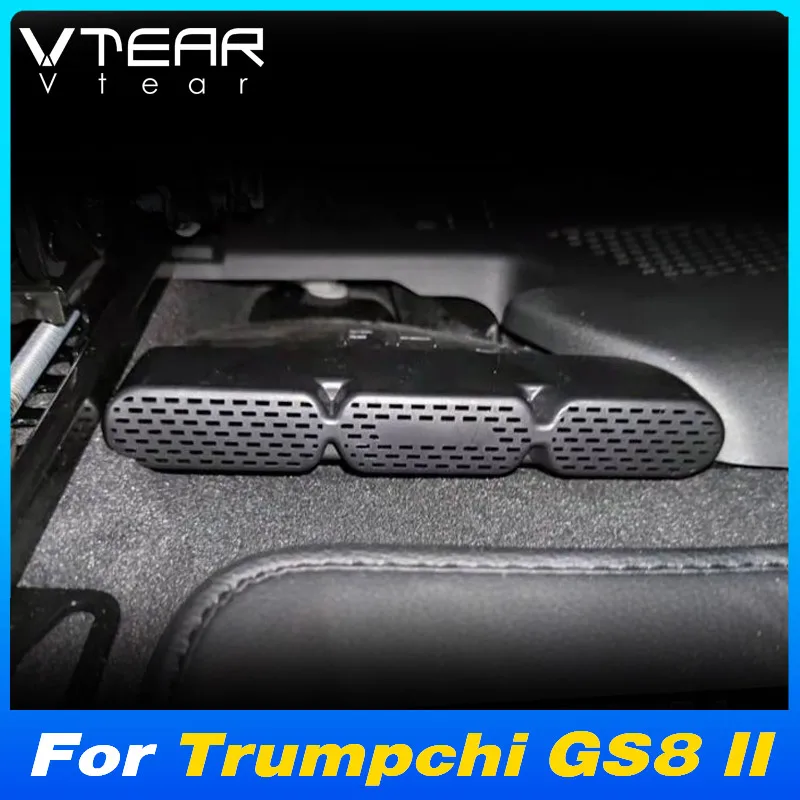 

Vtear Car Seat Air Outlet Cover Modified Dustproof Protector Case Styling Interior Accessories For GAC Trumpchi GS8 II 2022-2024