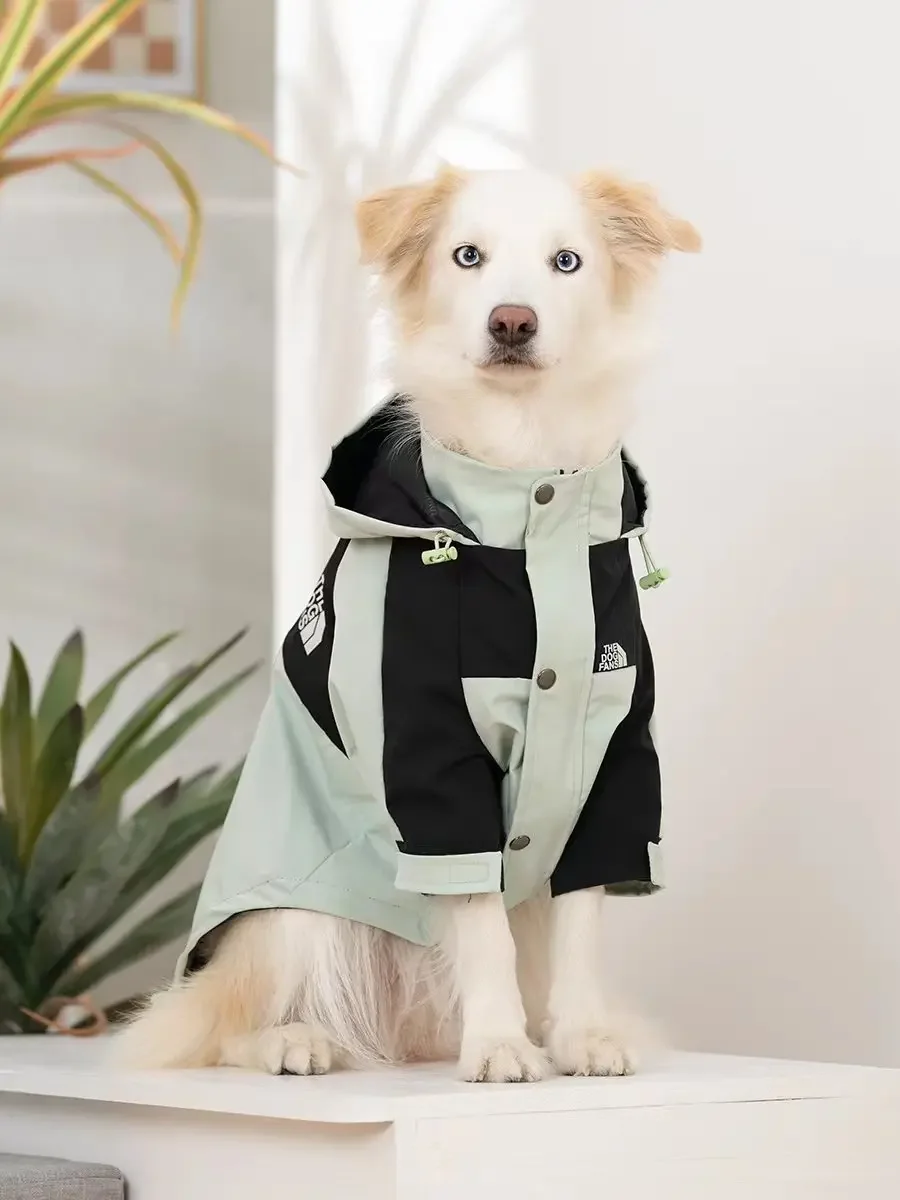 

Reflective Pet Clothes for Small and Large Dogs, Windproof, Waterproof Dog Coats, Raincoat Jacket
