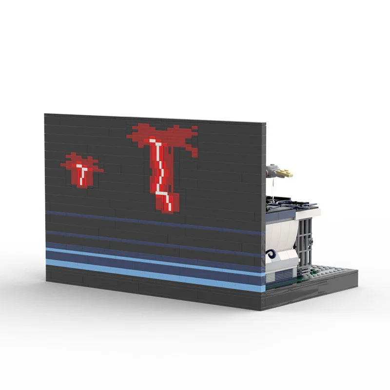 MOC nr. 578 Klocki Kreatywnego Projektowania, Scena z Gitarą, Kolekcja Puzzle dla Dzieci, Zabawki z Klocków