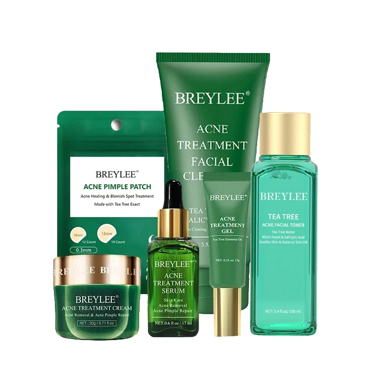 

BREYLEE Facial Cleanser Toner Essence Крем для лица Гель-маска для лица Набор