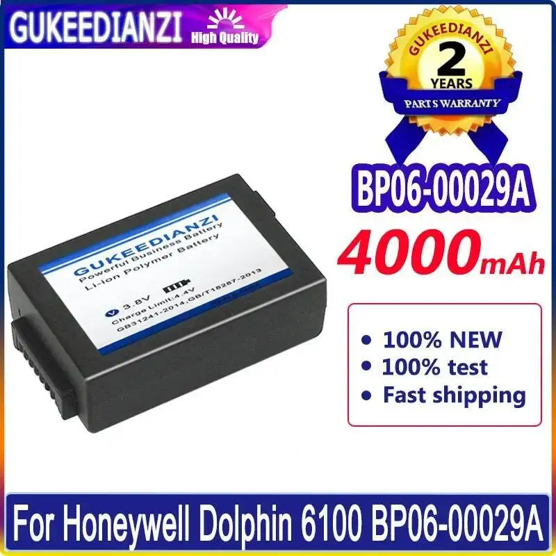 

Сменный аккумулятор премиум-класса высокой емкости 4000 мАч для версий Honeywell Dolphin 6100 6110 BP06-00029A