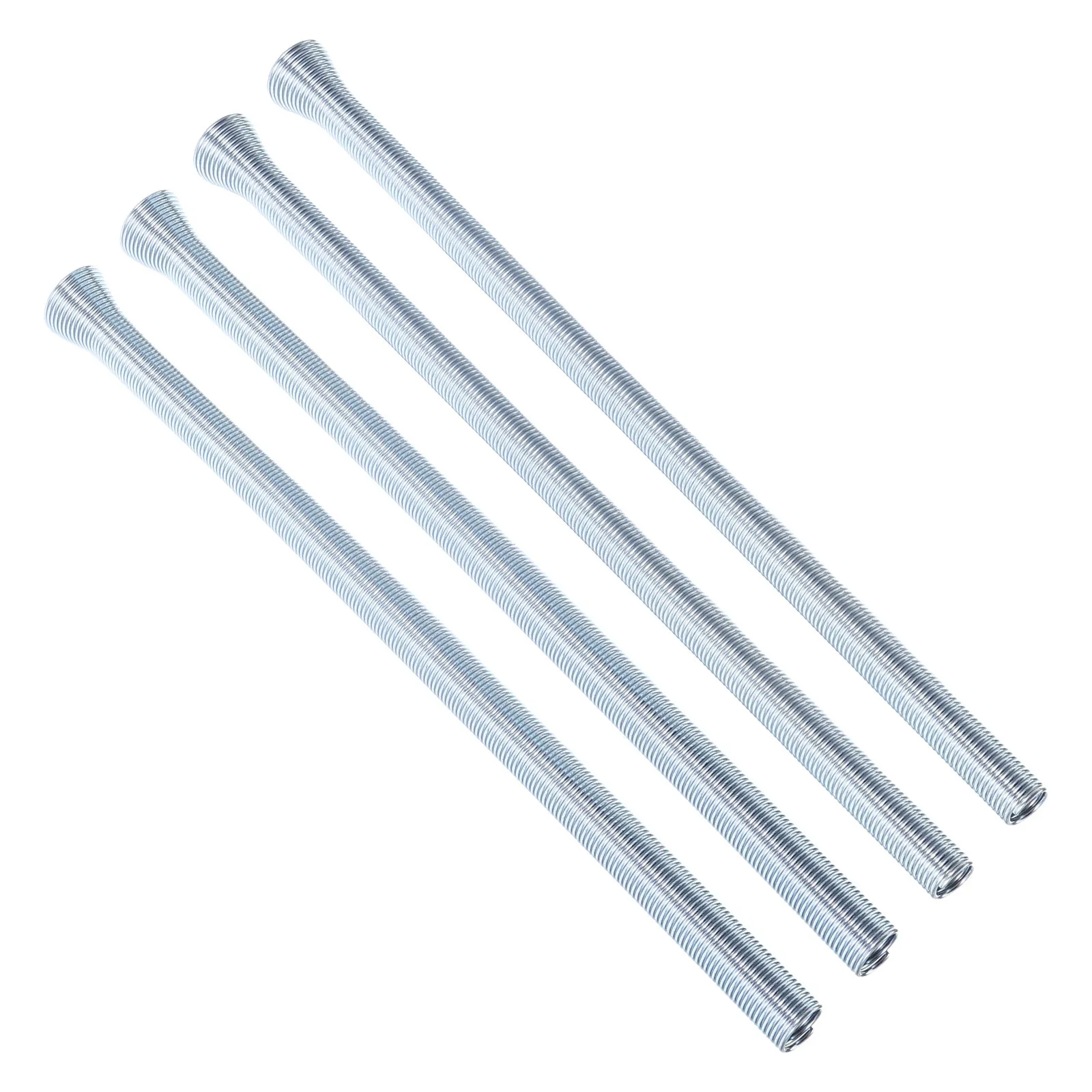 4Pcs Spring Tubing Benders Compact Copper Aluminum Brass Steel Pipe Bender Tools for Plumbing Refrigerant and Brake Line Bending