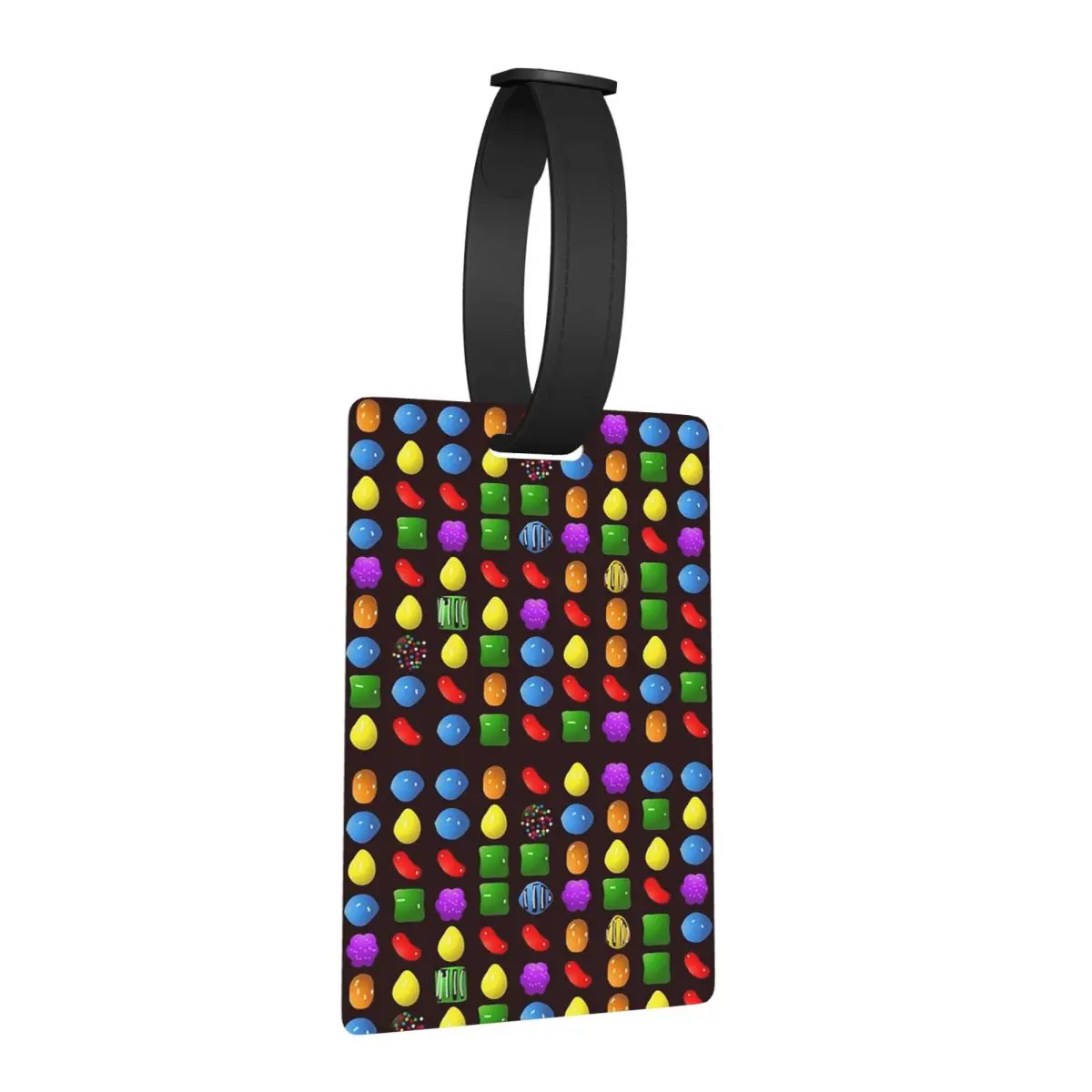 

New Candy Crush Saga Luggage Tags Suitcase Accessories Travel Fashion Baggage Boarding Tag Label Holder ID Name Address