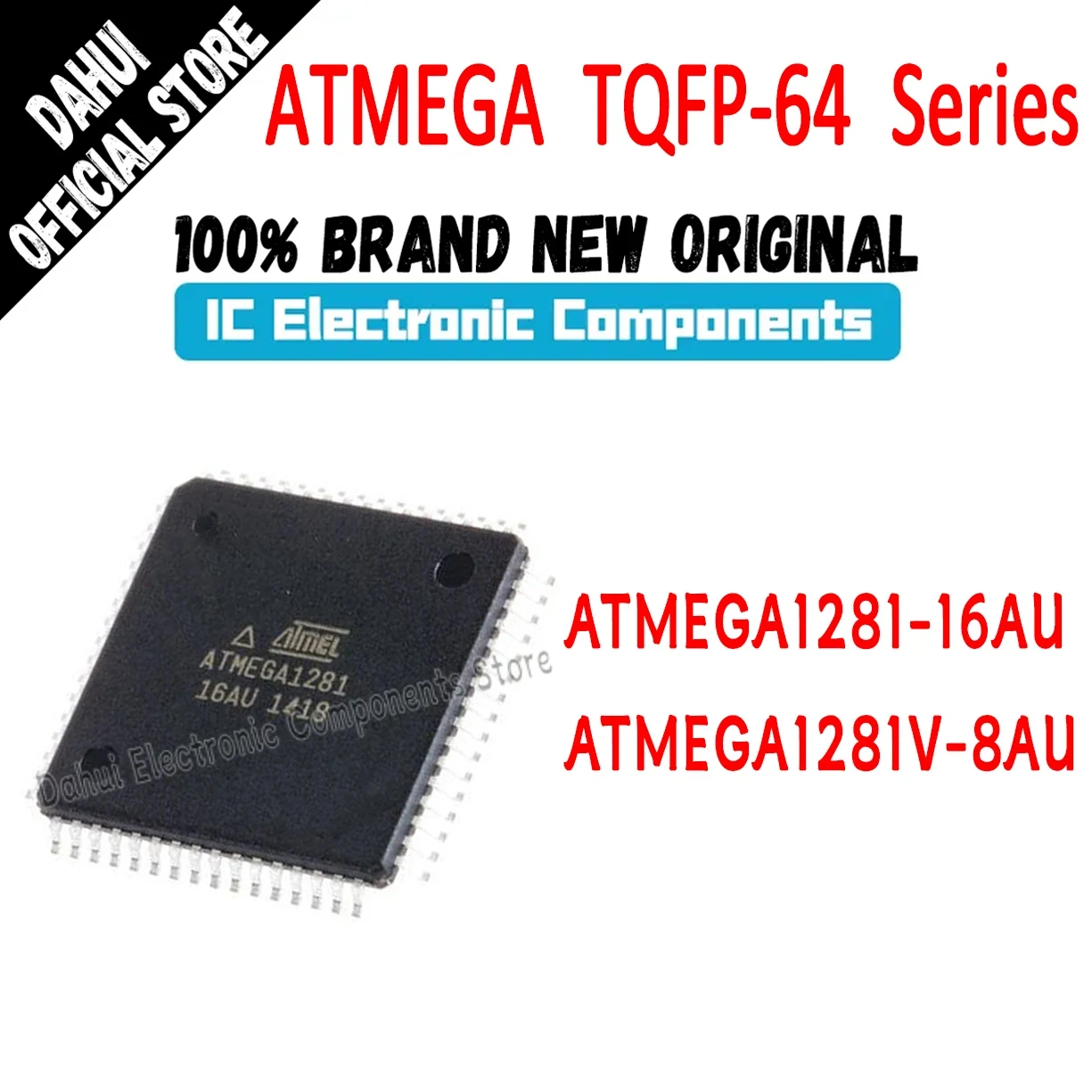 

ATMEGA1281-16AU ATMEGA1281V-8AU ATMEGA1281 16AU ATMEGA1281V 8AU ATMEGA1281 ATMEGA1281V ATMEGA IC MCU Chip TQFP64