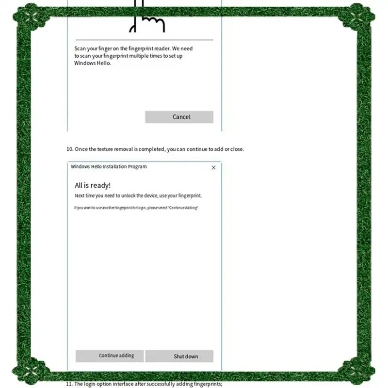 

24-часовая доставка, разблокировка отпечатков пальцев, разблокировка экрана настольного компьютера, замок для Windows Hello, настольный компьютер